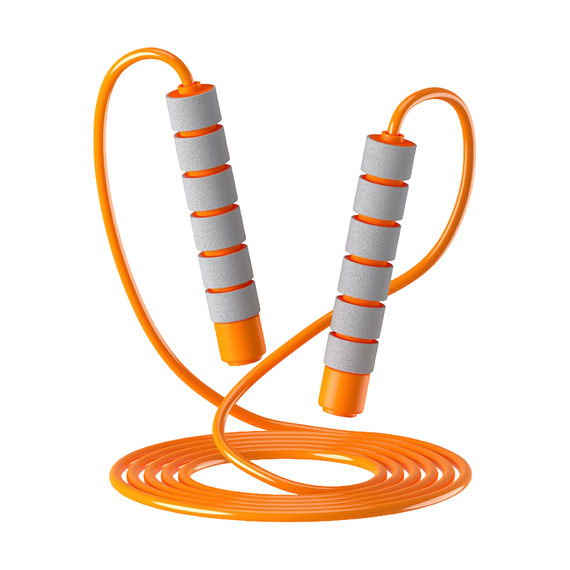 TS-1 Скакалка из ПВХ с губкой и ручкой для детей