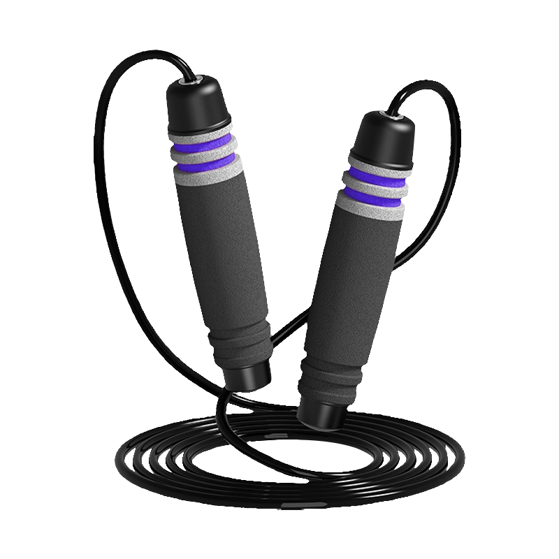 TS-3 с одной головкой, цветная/7 канавок, форма барабана, губчатая ручка, скакалка для взрослых