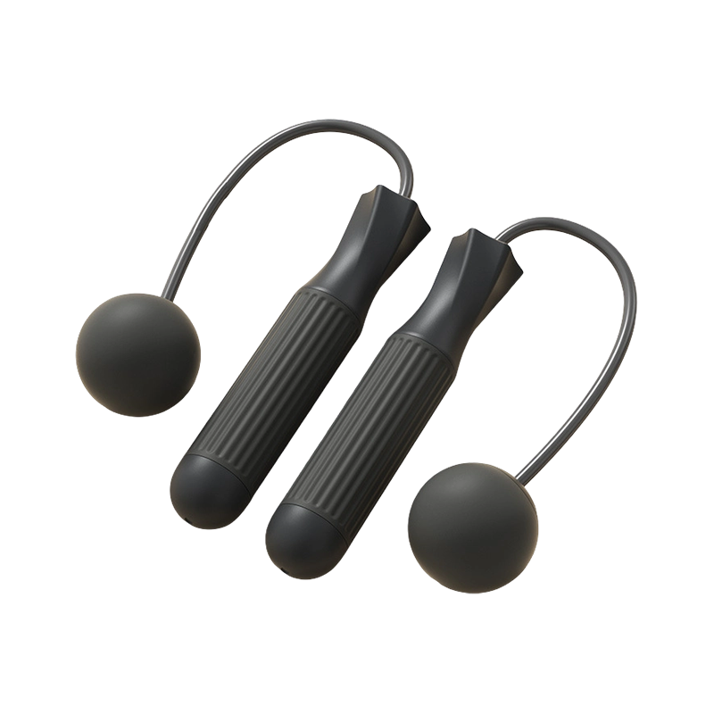 TS-106 Скакалка с утяжеленной резиновой ручкой для девочек